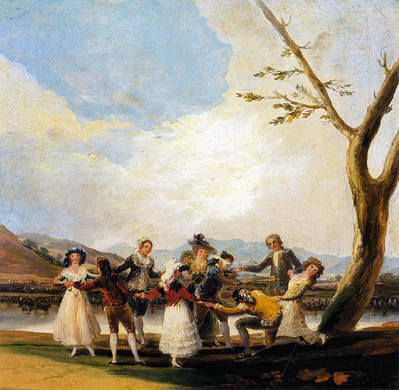 Francisco Jose de Goya Blind Man's Buff Germany oil painting art